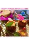 Savarin double-ended cake mold, 20 holes, suitable for candies, rose red. - 5