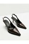Varlova Patent Leather Women's Comfortable Classic Heeled Shoes 6cm - 4