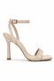 Elaris Women's Single Strap Patent Leather Square Toe Heeled Shoes 11cm - 2