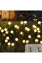 2-pack 20LED solar firefly lights.