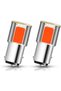 10 Pieces 1157 BAY15D LED Bulbs for Car Brake Lights, Turn Signals, Stop Lights, Rear Lights, Red