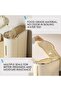 Rice Storage Container, Large Food Container Rice Holder Bin with Measuring Cup for Flour, - 3