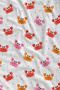 Cute Panda Mint Green Repeating Pattern 70X150 Beach Towel - Digital Printed Bath Towel - 3