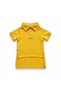 Miniş Yellow-Black Small Breed Dog Pique Fabric Polo T-Shirt - 4