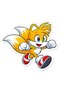 Sonic Themed Cake Toothpick Set of 6 Happy Birthday Children's Birthday Cake Decoration - 6