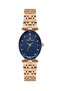 Dial in Navy Blue, Strap in Rose Color, Same as in the Image, 24 mm Women's Wristwatch and Bracelet - 6
