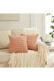 4 Packs Boho Fall Decorative Throw Pillow Covers 18x18 Inch for Living Room Couch Bed Sof - 6