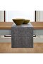 Home linen table runner, 30x180 cm, exquisite handmade coffee table runner - orange - 4