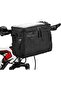 Black handlebar shoulder carrying bag. - 2