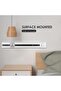 مسار كهربائي مثبت على السطح، مسار مقبس طاقة بطول 60 سم من سبائك الألومنيوم للمطابخ - 3
