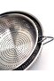 مصفاة من الفولاذ المقاوم للصدأ مع مقبض - طقم مصفاة عالمي من قطعتين |   مجموعة مصافي الأرز |   فاكهة أ - 3