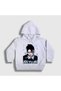 Unisex Kids White an Yujin Rebel K-Pop Ive Hooded Sweatshirt 619554Tt