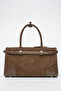 Women's Handbag Suede Mink Sly470
