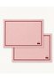 6 Piece Cherry Embroidered Tableware Set for 2 People (2 Placemats 45X30 + 2 Presentation Napkins 30X30 + 2 Cocktail Napkins 14X14) |   Cherry Season - 2