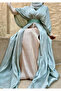 Mint Green Kaftan Dress - 3