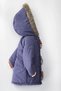 New Season Cute Fox Figure Detailed, Fleece Inner Lining, Foil Hooded Quilted Winter Children's Coat-Coat - 2