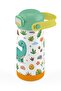 420 ml Green Dinosaur Printed Stainless Steel Water Bottle for Boys - 60004 - 7