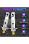 مصباح H1 للسيارة، 2 قطعة 3750-2SMD LED، مصباح ضباب، مقاوم للماء، موفر للطاقة، عالمي الاستخدام - 3