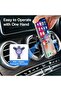 Car Mobile Phone Holder Round Ventilations Mobile Phone Holder A/B/C/E/S-Class, for Mini Co - 7