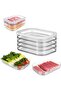 Bacon Storage Container For Fridge, Meat Container, Deli Storage, Stackable Lunch Meat Storage, Ham