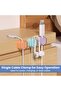 Self Adhesive Cable Clips, Power Cable Holder with Magnetic Closure, Single Cable Gripper Fa - 2