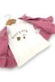 Baby Girl Stylish 3-Piece Cardigan Set with Mushroom Detail, Sweatshirt and Pants, 6-9-12-18-24 Months - 6