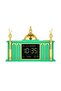 Digital Islamic Azan Prayer Clock with LED Display, Worldwide Prayer Times, Calendar & Temperature - 3