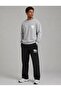 Shark Printed Men's Tube-Collar Sweatshirt and Pants Track Suit