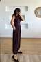 Brown Basic Shalwar Jumpsuit - 2