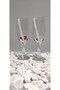 2Pcs Set of Sequential Pearl Motif Soft Drink Glasses for Office Home Office Gift