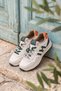 Men's Beige Green Sports Shoes Comfortable Soft Sole Non-Slip Daily Lace-Up Sneaker 2064 - 8