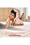 Satin Bonnet Silk Bonnet, Single Layer Elastic Band Silk Sleep Cap, Soft Adjustable Hair Cap - 6