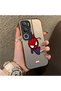 Vivo Y19S Compatible Silicone Edge Hard Back Case Couple Phone Case Spider Man Patterned - 3