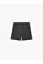 Comfortable Fit Bermuda Sports Shorts with Elastic Waistband - 6