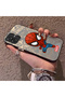Samsung Galaxy A07 Compatible Spider Man Patterned Silicone Edge Hard Back Case Couple Phone Case - 2