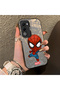 Oppo A5 4g Compatible Spider Man Patterned Silicone Edge Hard Back Case Couple Phone Case - 3
