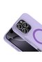 iPhone 16 Pro Max Case Pastel Colorful Magsafe Camera Raised Silicone Case - 6