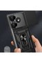 Xiaomi Poco F6 Case Sliding Camera Protector Magnetic Stand Tank Protection - 5