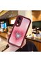 Vivo Y04/Y19/Y29S Compatible Pink Gradient Heart Spider Web Pattern Silicone Case - 2