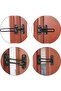 Sliding locks 2pc black with screws for interior doors. - 3