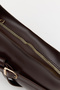 Buckle Detailed Minimalist Trend Model Zippered Women's Shoulder and Baguette Bag - 4