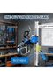Electric Ring Saw Set with Automatic Travel Function, Alloy Rail, Adjustable Cutting Depth & Wall Mo - 2