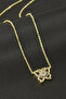 Butterfly Zircon Stone Necklace - 2