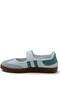 Velcro Sports Ballerina Women's Mary Jane Shoes Green - 8