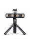 A32 80 cm Dual Phone Holder 360 °   Rotating Foldable Tripod Stand