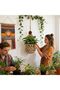 Wall Plant Hanger Boho Cotton Rope Woven Macrame Home Decor | Plant Pot Hanger Boho Wall Decor for H - 2