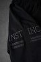 Men's Black Instinct Embroidered Above-Knee Shorts - 6