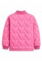 Gap Girl's Heart Patterned Quilted Inflatable Coat 1-6 Years Old Pink - 2