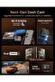 4K T800 3 Channel Dash Cam Front and Rear Inside 512G (2160P+2160P+1080P), STARVIS 2 IMX678 - 6