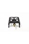 Cast Iron Stove GB-01 Heavy Duty Single Burner Portable Cooking Stove, Durable Iron Body, Strong Pan Support, Compact Design, Manual Control, Ideal for Home Kitchen, Outdoor Cooking, Camp - 3